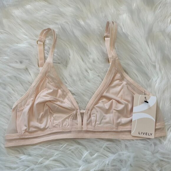 Lively Pink Bralette Women's Small NWT - Picture 1 of 9